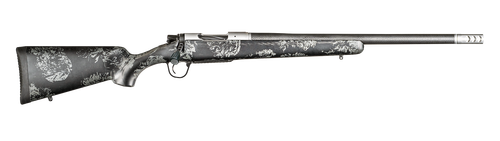 Christensen Arms 801-060077-00 Ridgeline FFT 25 Creedmoor 4+1 20" Carbon Fiber Threaded Barrel, Stainless Steel Drilled & Tapped Receiver, Carbon w/Gray Accents Fixed Carbon Fiber Stock