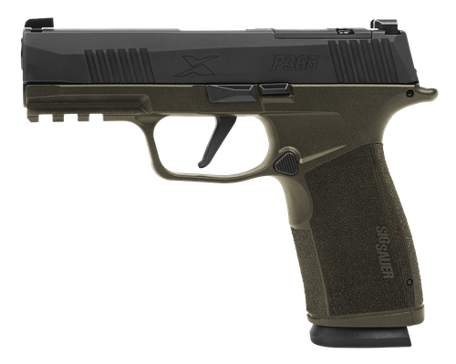 SIG P365XMACRO 9MM 3.7" 17RD GRN OR