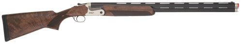 TriStar 33166 Cypher  Over/Under 28 Gauge 2.75" 2rd 28" Blued Chrome-Lined, Stainless Steel Rec, Deluxe Walnut Furniture, Fiber Optic Sight, 5 Ext. Chokes