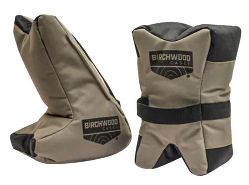 Birchwood Casey SRBCMBO Tactical Tac-Match Shooting Rest Prefilled Tan Nylon, 2-Pieces Designed For Tactical Rifles