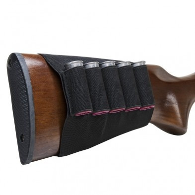 Vism Shotgun Stock Shell Pouch Black