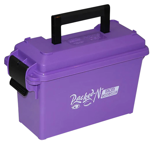 MTM Case-Gard AC30T25 Ammo Can Tall 30 Cal Purple Polypropylene