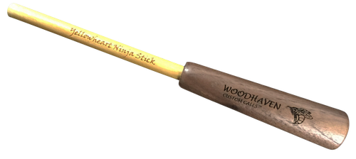 Woodhaven WH085 Ninja Stick  Striker Call Attracts Turkeys Natural Walnut