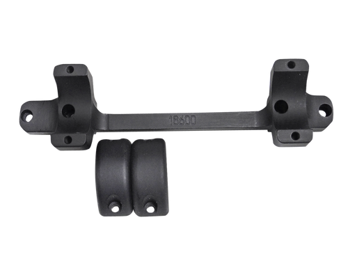 DNZ 18600 Game Reaper-Winchester Scope Mount/Ring Combo Matte Black 1"