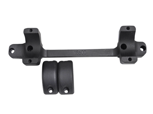 DNZ 18600 Game Reaper-Winchester Scope Mount/Ring Combo Matte Black 1"
