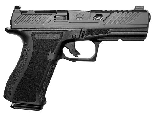 Shadow Systems SS-5056 CR920XL Elite Sub-Compact Frame 9mm Luger 10+1 4.18" Black Nitride Match Grade Barrel, Long/Optic Cut/Serrated/Window Cut Slide, Black Polymer Frame w/Beavertail & Picatinny Rai