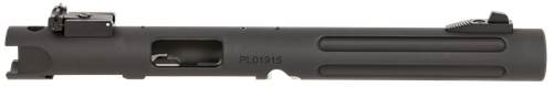 Tactical Solutions PLIV6TEMBRF Pac-Lite Barrel & Receiver 22 LR 6" Fluted Threaded Black Anodized Chrome Moly Steel, Fits Ruger 22/45/Mark IV/Mark IV 22/45