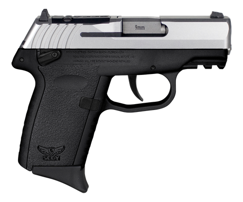 SCCY Industries CPX1TTBKRDRG3 CPX-1 Gen3 RDR 9mm Luger 10+1 3.10" Black Polymer w/Picatinny Rail Serrated SS Slide Black Polymer Grip