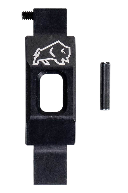 Tapco TAP22064  Trigger Guard Straight Black Aluminum For AR-15