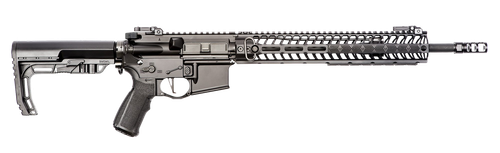Spikes PHUR5435M3R Pipe Hitter  223 Rem,5.56x45mm NATO 16" No Magazine Black Hard Coat Anodized 6 Position MFT BMS Minimalist Stock