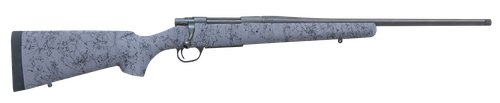 Howa HHSSL65CRGRY 1500 Superlite Gen2 Full Size 6.5 Creedmoor 3+1 20" Black Threaded Barrel, Matte Blue Steel Drilled & Tapped Receiver, Gray w/Black Webbing HS Precision Synthetic Stock, Right Hand