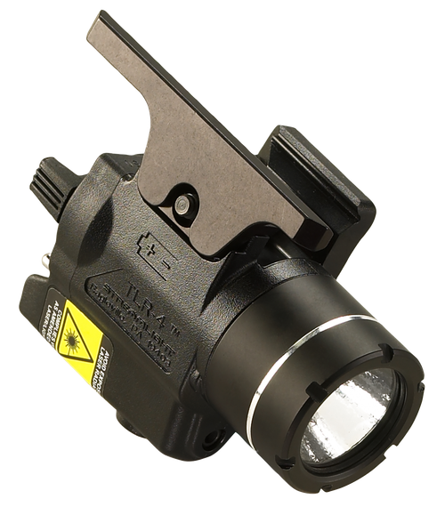 Streamlight 69241 TLR-4 Gun Light  Black 170 Lumens White C4 LED/Red Laser HK USP Compact