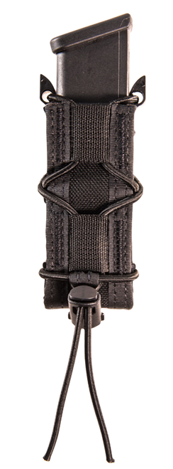 High Speed Gear 13PT10BK TACO Mag Pouch Single Black Nylon Belt Compatible w/ Pistol
