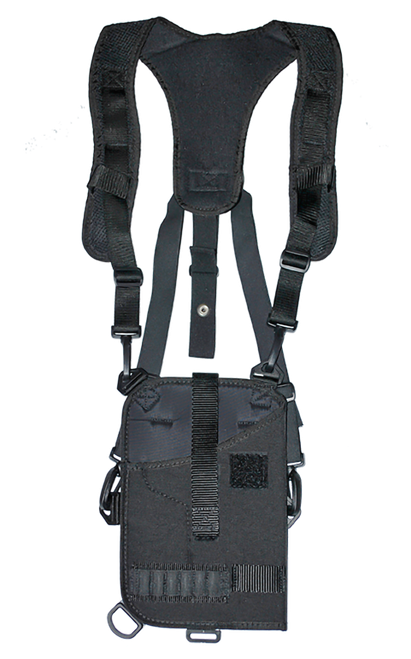 GrovTec US Inc GTHL14902R Trail Pack  Shoulder Black Nylon Harness Fits Med/Lg DA Revolver Ambidextrous