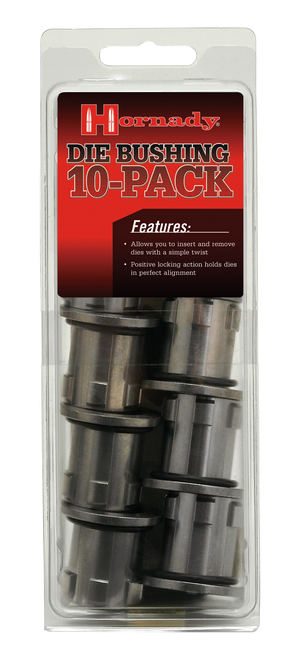 Hornady 044096 Lock-N-Load Die Bushing Metal Works With Hornady Lock N Load AP Press 10 Pack