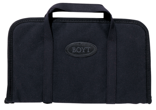 Boyt Harness 0PP640003 Rectangular Pistol Rug Black Canvas Holds Handgun