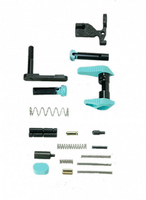Timber Creek Outdoors ARLPKRE Lower Parts Kit  Robin's Egg Blue Aluminum for AR-15
