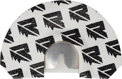 Riven 65245 Elkasus Small Dome Diaphragm Call Attracts Elk Species Black/White