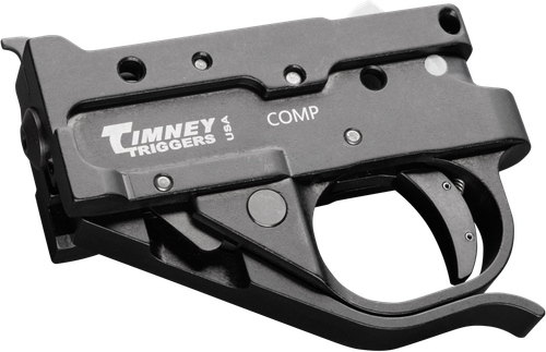 Timney Triggers 10221CCOMP Replacement Trigger  Compact Black/Black Drop-In Fits Ruger 10/22