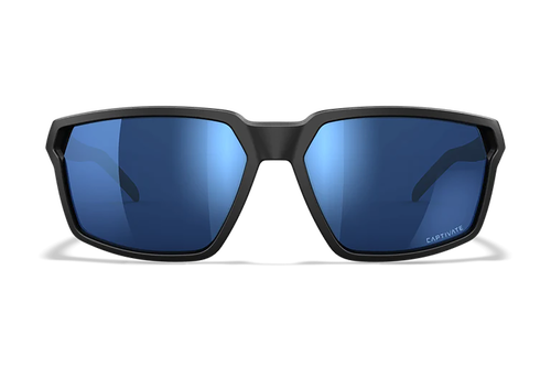 Wiley X AC6SRA09 Sierra  M/L Blue Mirror Lens Polycarbonate Matte Black Frame