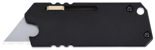 CRKT 9917 C.U.T. Sk-5 Steel OTF 0.62" Satin Blade, Titanium Handle 3.30" Long, Includes Pocket Clip