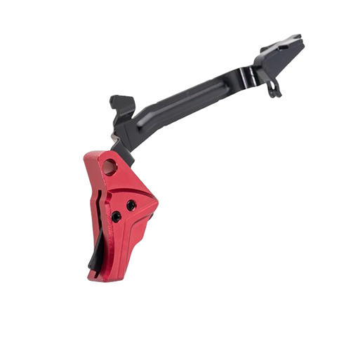 Tyrant CNC TDGTRIG34REDBLACKBAR I.T.T.S Trigger/Bar Red/Black Fits Glock Gen3-4
