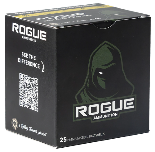 Rogue Ammunition RA-20-1-4S   20Gauge 3" 1oz 4Shot 25 Per Box/10 Case