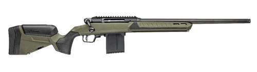 Savage Arms  Impulse Core Predator Full Size 6.5 Creedmoor 10+1 20" Medium Heavy Profile Barrel, Hunter Green AccuStock w/AccuFit V2 Synthetic Stock, Right Hand