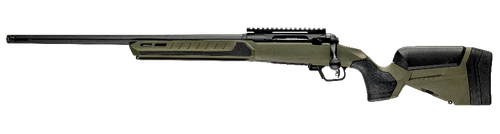 Savage Arms 32654 110 Core Predator Full Size 308 Win 10+1 22" Medium Heavy Fluted Barrel, Arca Rail Forend, Hunter Green AccuStock w/AccuFit V2 Synthetic Stock, Left Hand