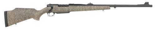 Weatherby MDG02N375HR6B Mark V DGR 375 H&H Mag 24" Graphite Black Cerakote Graphite Black Barrel & Steel Drilled & Tapped Receiver, Monte Carlo w/Raised Comb Fiberglass Stock