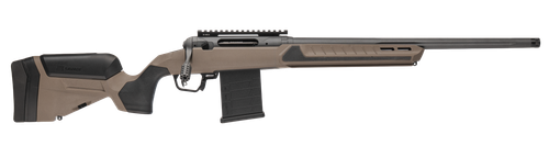 Savage Arms 32667 110 Core Tactical 22 ARC 10+1 18" Medium Heavy Fluted Barrel, Arca Rail Forend, Coyote Tan AccuStock w/AccuFit V2 Synthetic Stock, Right Hand
