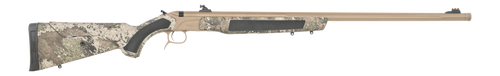 CVA PR3209N Accura LR-X 1rd 50 Cal VariFlame 30" Flat Dark Earth Nitride Cerakote Fluted Threaded Barrel & Receiver w/Picatinny Rail, Adj Comb TrueTimber Strata Synthetic Stock, Williams Peep Sights