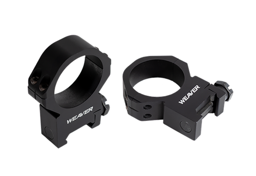 Weaver Mounts 99525 Precision Tactical  Black Aluminum 34mm Tube Medium
