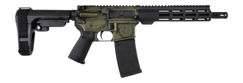 Shark Coast Tactical SCC07350CELT-P Celtic 5.56 NATO 30+1 10.50" Black Nitride Threaded Barrel, Aluminum Receiver w/Picatinny Rail, M-LOK Handguard, Polymer Magpul MOE Grip, Right Hand