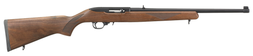 Ruger 1102 10/22 Sporter Full Size 22 LR 10+1 18.50" Satin Black Alloy Steel Barrel, Aluminum Receiver, Fixed American Walnut Stock, Right Hand