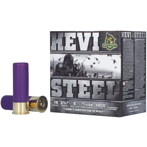 HEVI-STEEL 16GA 2.75" 15/16OZ #6