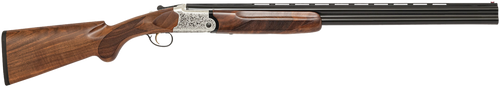 Charles Daly 930392 202  28 Gauge Break Open 3" 2rd 28" Black Over/Under Vent Rib Barrel, Silver Engraved Alloy Steel Receiver, Fixed w/Pistol Grip Checkered Walnut Stock