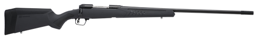 Savage Arms 57021 110 Long Range Hunter 6.5 Creedmoor 4+1 26", Matte Black Metal, Gray Fixed AccuStock with AccuFit