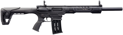 Charles Daly 930191 AR 12T Full Size Frame 12 Gauge Semi-Auto 3" 5+1 18.50" Black Steel Barrel, Black Aluminum Receiver, Black  Synthetic Stock w/Adj Comb, Black Polymer Grip