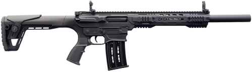 Charles Daly 930191 AR 12T Full Size Frame 12 Gauge Semi-Auto 3" 5+1 18.50" Black Steel Barrel, Black Aluminum Receiver, Black  Synthetic Stock w/Adj Comb, Black Polymer Grip