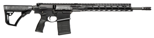 Daniel Defense 0215813210067 DD5 V4 *CO Compliant 7.62x51mm NATO 18" No Magazine Black Hard Coat Anodized Black Phosphate 6 Position w/SoftTouch Overmolding Stock Black Polymer Grip