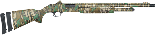 Mossberg 54684 500 Super Bantam Turkey 20 Gauge 5+1 3" 20", Mossy Oak Green Leaf, Optic Cut Rec, Synthetic Stock with Adj. Shims, XF Turkey Choke, Includes Holosun Red Dot