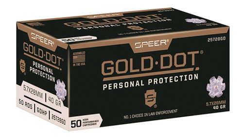 Gold Dot 5.7X28 40gr GDHP 50rd