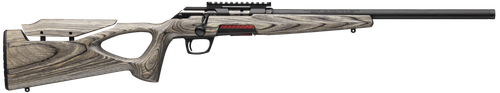 Winchester Repeating Arms 525227102 Xpert Target 22 LR 10+1 18" Matte Black Threaded Bull Barrel, Matte Black Picatinny Rail Steel Receiver, Gray Adj Comb & LOP Thumbhole Laminate Stock