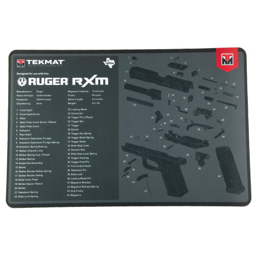 TEKMAT RUGER RXM GUN CLEANING MAT