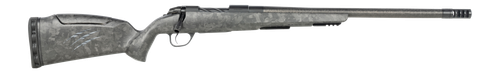 Fierce Firearms  CT Rage LR Full Size 6.5 PRC 4+1 20" Carbon Fiber Match Grade Threaded Barrel, Black Cerakote Titanium Drilled & Tapped Receiver, Picatinny Rail Forend, Carbon Matrix Push Button Adj