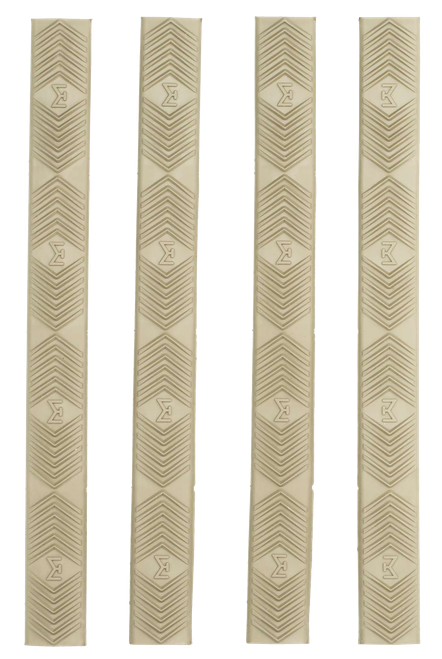 Ergo 4332DE WedgeLok Slot Cover  Dark Earth Rubber, 4 Slot Low Profile w/Aggressive Texture 4 Per Pack