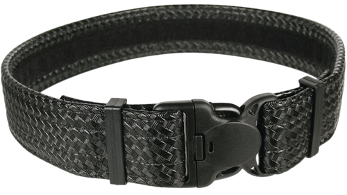 Blackhawk 44B2LGBK Ergonomic Duty Belt Black Cordura 38"-42" 2.25" Wide Buckle Closure
