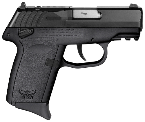 SCCY Industries CPX1CBBKRDRG3 CPX-1 Gen3 RDR 9mm Luger 10+1 3.10" Black Polymer w/Picatinny Rail Serrated Black Nitride SS Slide Black Polymer Grip