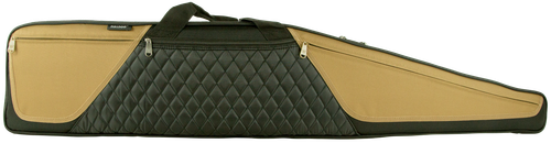 Bulldog BD360 Elite Rifle Case 48" Black w/Tan Panels Water-Resistant Nylon
